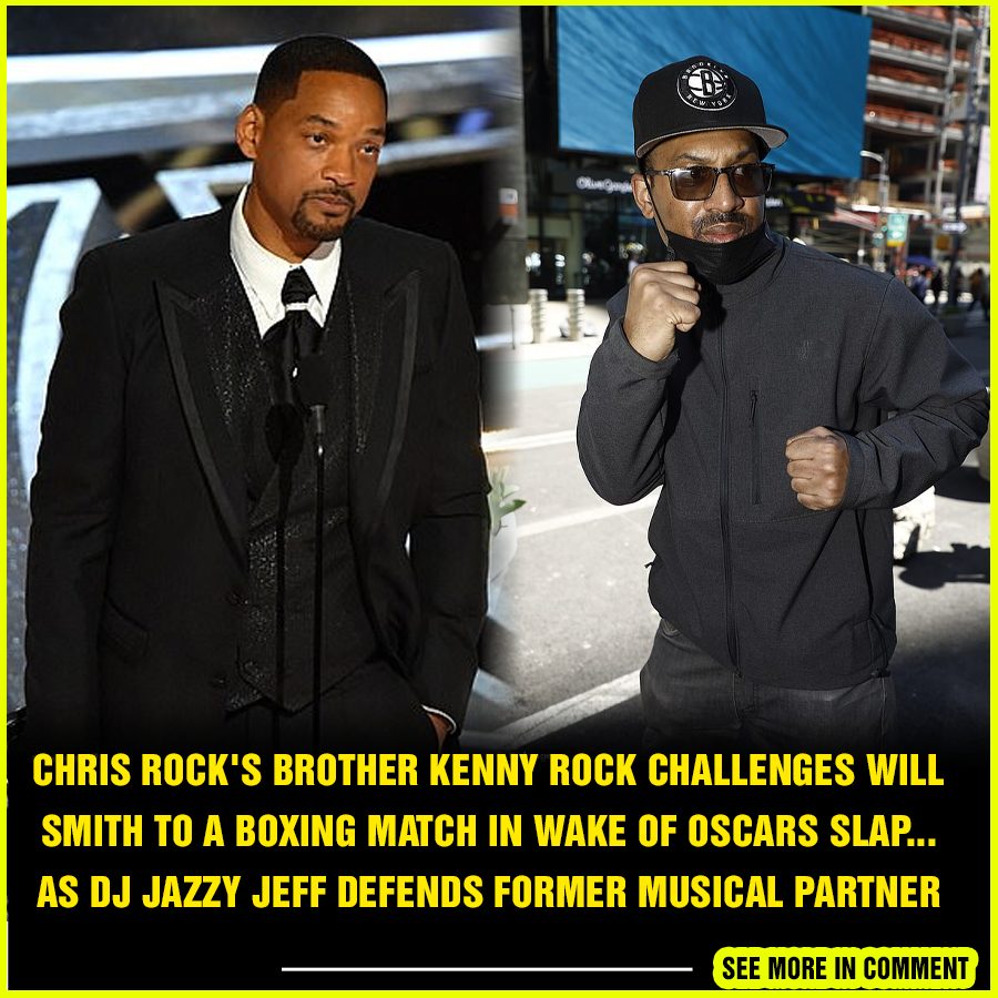 chris rocks brother kenny rock challenges will smith to a