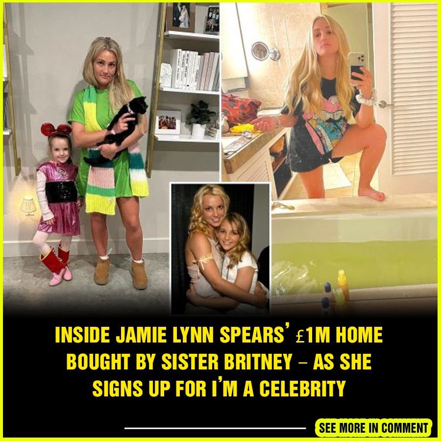 Inside Jamie Lynn Spears 1m home bought by sister Britney