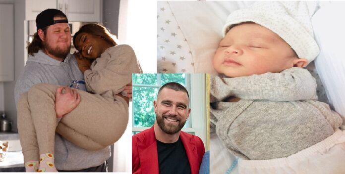 creed humphrey honored teammate travis kelce named his first son