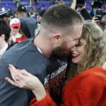 Mesothelioma attorney 6 Taylor Swift Honors AFC Championship Victory with Travis Kelce