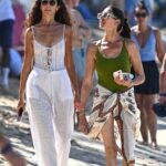 Lauren Silverman with Terri Seymour Relaxing in Barbados December 2025