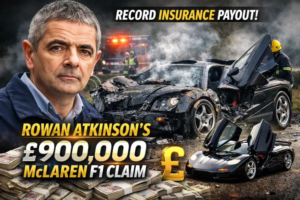 Rowan Atkinson’s £900,000 McLaren F1 Claim